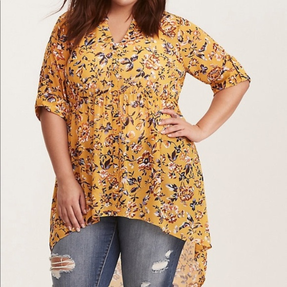 Mustard Torrid Top